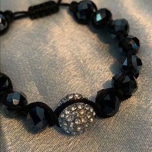 Adjustable crystal gem bracelet from Macys